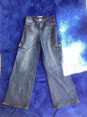 YMI Men's Washed Blue Carpenter Jeans